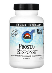 Здоров'я простати, Prosta-Response, Source Naturals, 90 таблеток