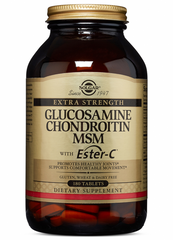 Для суставів та звязок, Glucosamine Chondroitin MSM Ester-C, Solgar, 180 таблеток