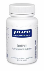 Йод (йодид калия), Iodine (potassium iodide), Pure Encapsulations,  225 мкг, 120 капсул