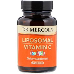 Ліпосомальний вітамін С для дітей, Liposomal Vitamin C, Dr. Mercola, 30 капсул