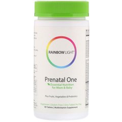 Вітаміни для вагітних, Prenatal One, Rainbow Light, 90 таблеток