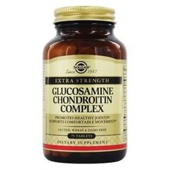 Для суставів та связок, Glucosamine Chondroitin, Solgar, 75 таблеток