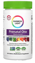 Витамины для беременных, Prenatal One, Rainbow Light, 150 таблеток