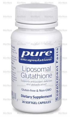 Ліпосомальний глутатіон (Liposomal Glutathione) 375 мг 30 капсул
