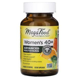 Вітаміни для жінок 40+, Multi for Women, Mega Food, 60 таблеток