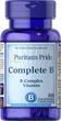 Комплекс витаминов группы В, Complete B, Puritan's Pride, 100 капсул