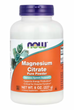 Магній цитрат, Magnesium Citrate, Now Foods, 435 мг, 227 г