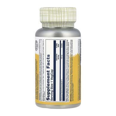 Тіамін (вітамін B1), Vitamin B-1, Solaray, 100 мг, 100 вегетаріанських капсул