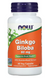 Гінкго Білоба, Ginkgo Biloba, Now Foods, 60 мг, 60 капсул