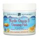 Риб'ячий жир, Омега-3 для дітей, смак мандарину, Nordic Omega-3 Gummy Fish, Nordic Naturals, 124 мг, 30 жувальних таблеток у формі рибок