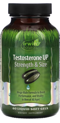 Підвищення тестостерону, Testosterone Up, Irwin Naturals, 60 таблеток
