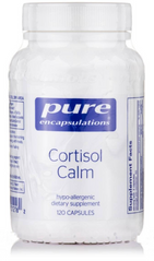 Кортизол, Cortisol Calm, Pure Encapsulations, для поддержания здорового уровня, 120 капсул