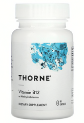 Витамин В12 (метилкобаламин), Methylcobalamin, Thorne Research, 1000 мкг, 60 капсул