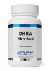 ДГЭА (Дегидроэпиандростерон), DHEA, Douglas Laboratories, микронизированный, для поддержки иммунитета, мозга, костей, метаболизма и сухой массы тела, 50 мг, 100 таблеток