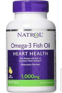 Риб'ячий жир Омега-3, Omega-3 30%, Natrol, 1000 мг, 90 капсул