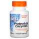Протеолитические ферменты, Proteolytic Enzymes, Doctor's Best, 90 вегетарианских капсул