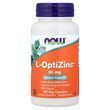 ОптіЦинк, L-OptiZinc, Now Foods, 30 мг, 100 вегетаріанських капсул