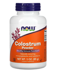 Колострум (лактоферрин), Colostrum, Now Foods, порошок, 85 грамм