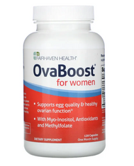 Здоров'я яйцеклітин для жінок, OvaBoost, Fairhaven Health, 120 капсул