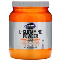 Глютамін в порошку, L-Glutamine Powder, Now Foods, 1000 г
