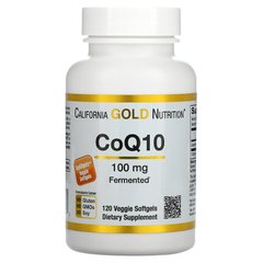 Коэнзим Q10, California Gold Nutrition, 100 мг, 120 капсул
