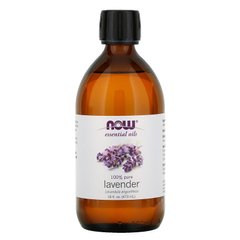 Лавандовое масло, Essential Oils Oil Lavender, Now Foods, 473 мл