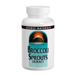 Екстракт броколі, Broccoli Sprouts, Source Naturals, 60 таблеток