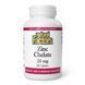 Цинк хелат, Zinc Chelate, Natural Factors, 25 мг, 90 таблеток