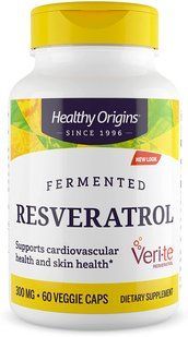 Ресвератрол, Resveratrol, Healthy Origins, 300 мг, 60 капсул