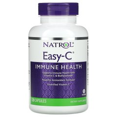Витамин C, Easy-C, Natrol, 500 мг 120 капсул