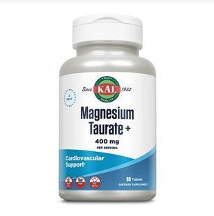 Магній таурат з вітаміном B6, Magnesium Taurate+, KAL, 400 мг, 90 таблеток