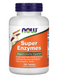 Травні ферменти, Супер Ензими, Super Enzymes, Now Foods, 180 таблеток