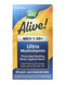 Витамины для мужчин 50+, Alive! Men's 50+ Ultra Potency, Nature's Way, 60 таблеток