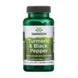 Куркума та чорний перець, Turmeric & Black Pepper, Swanson, 60 вегетаріанських капсул