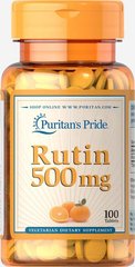 Рутин, Rutin, Puritan's Pride, 500 мг 100 таблеток