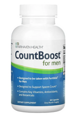 Репродуктивне здоров'я чоловіків, CountBoost, Fairhaven Health, 60 капсул