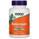Селен, Selenium, Now Foods, 200 мкг, 180 капсул