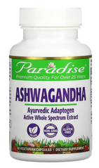 Ашваганда, Paradise Herbs, 60 капсул