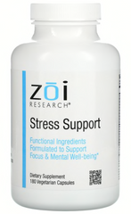 Антистрессовое средство, Stress Support, ZOI Research, 180 вегетарианских капсул