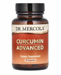 Куркумін, Curcumin Advanced, Dr. Mercola, 500 мг, 30 капсул