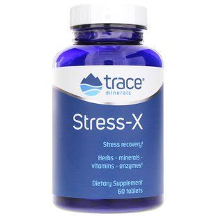 Стрес-X, захист від стресу, Stress-X, Trace Minerals Research, 60 таблеток