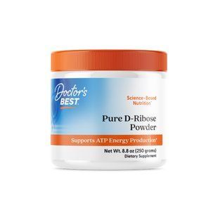 D-рибоза, D-Ribose, Doctor's Best, чистий порошок, 250 г