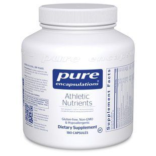 Мультивітамінно-мінеральний комплекс для тренувань, Athletic Nutrients, Pure Encapsulations, 180 капсул