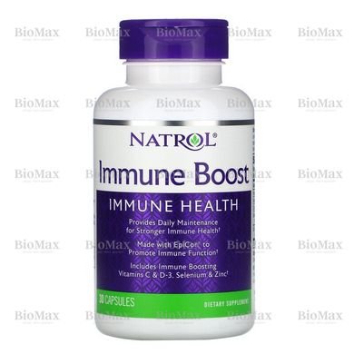 Укрепление иммунитета с эпикором, Immune Boost, Natrol, 30 капсул
