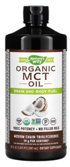 Органическое масло из MCT (MCT Oil Coconut), Nature's Way, 887 мл