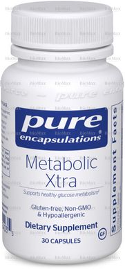 Метаболічна формула, Metabolic Xtra, Pure Encapsulations, 90 капсул