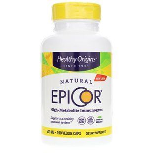 Епікор, EpiCor, Healthy Origins, 500 мг, 150 вегетаріанських капсул
