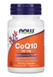 Коензим Q10, CoQ10, Now Foods, 60 мг, 60 вегетаріанських капсул
