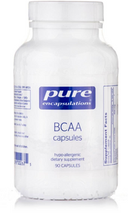 Комплекс амінокислот (BCAA), Pure Encapsulations, 1200 мг, 90 капсул
