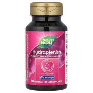Гіалуронова кислота + МСМ, Hyaluronic Acid With MSM, Nature's Way, 60 капсул